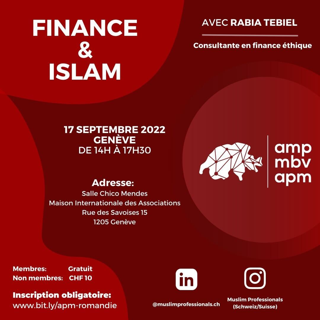Finance & Islam - Romandie (Annulé)